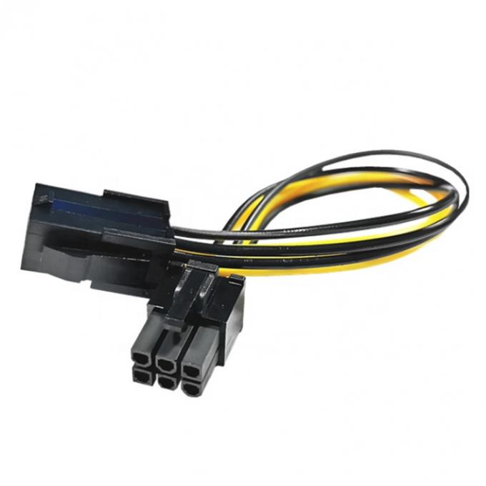 PCI-E 6 pines a 6 pines de macho a hembra GPU ATX Tarjeta gráfica de video PCIE PCI Express Cable de alimentación 4
