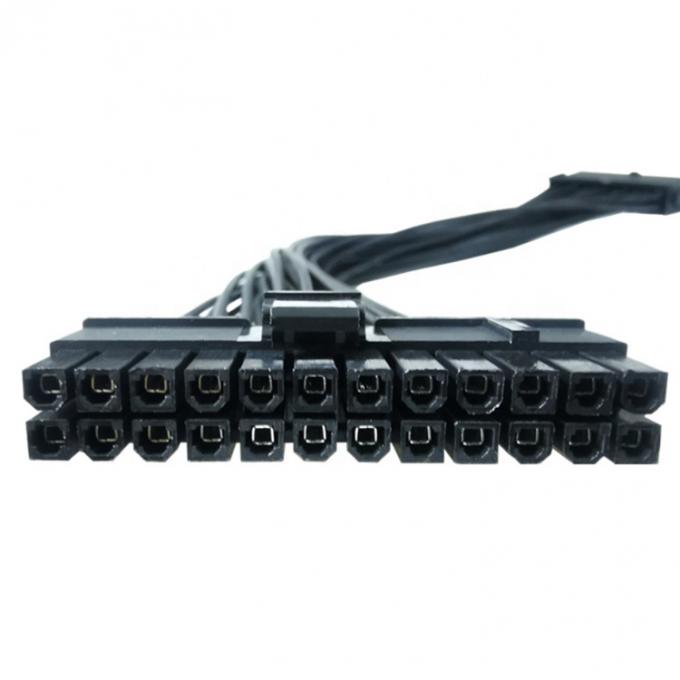 Cable de extensión de suministro de energía ATX de 24 pines para placa base de computadora 1