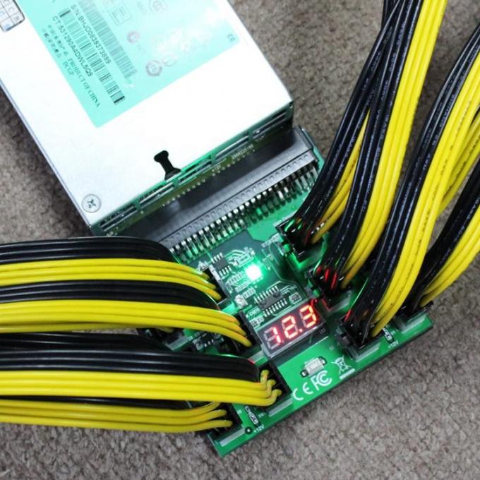 PCIE 6 pin a 8 pin GPU ATX Tarjeta gráfica de vídeo PCIE PCI cable de alimentación de alta velocidad 4