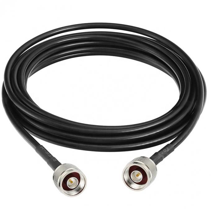 Cable coaxial de RF de baja pérdida personalizado N macho enchufe a N macho conector TNC para GPS Wifi RF radio antena 0