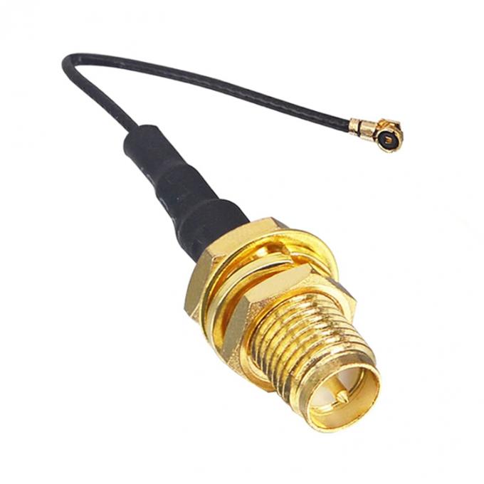 UFL a SMA M.2 NGFF IPX IPEX MHF4 a RP SMA Mujer RF de cola de cerdo Wi-Fi Antenna de cable de extensión 0