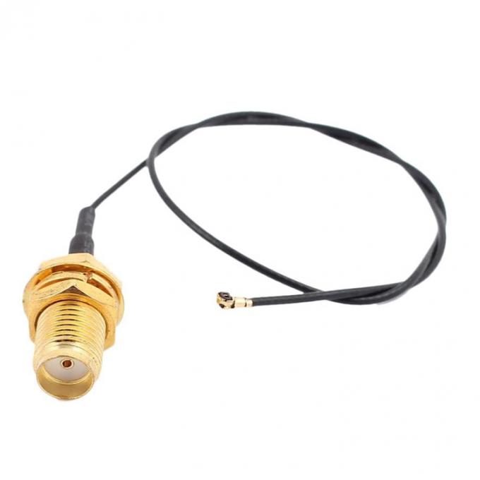 UFL a SMA M.2 NGFF IPX IPEX MHF4 a RP SMA Mujer RF de cola de cerdo Wi-Fi Antenna de cable de extensión 4