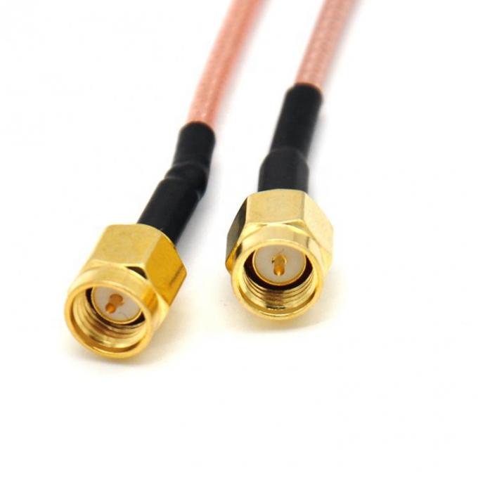 RG316 Cable de extensión de conector de RF coaxial SMA a SMA para TV Wifi FPV 3