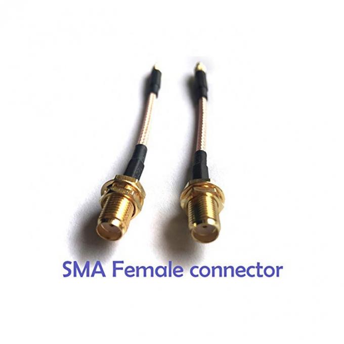 RG316 Pigtail SMA Femenino a recto MMCX Hombre Cable de extensión de antena coaxial RF 3