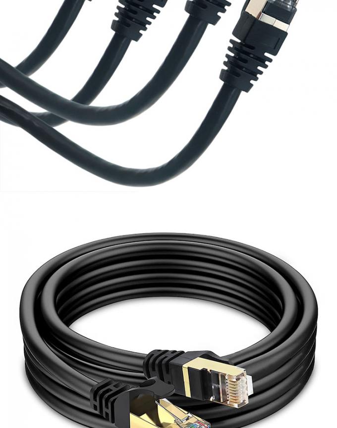 Multicolor 1m 5m 10m UTP FTP STP SFTP Shield Cat5 Cat5e Cat6 Ca6a Cat7 RJ45 Cable de parche de red Ethernet Lan 3