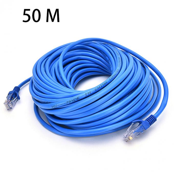 Personalización 1m 5m 10m 30m Cat5 Cat5e Cat6 Cat7 STP UTP RJ45 Cordón de parche Lan Ethernet Cable de red 9
