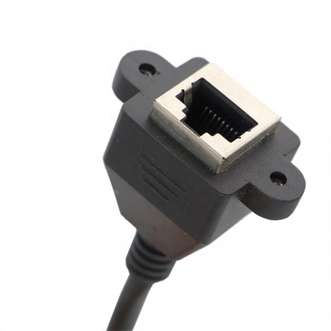 Cable de extensión de montaje de panel RJ45 4