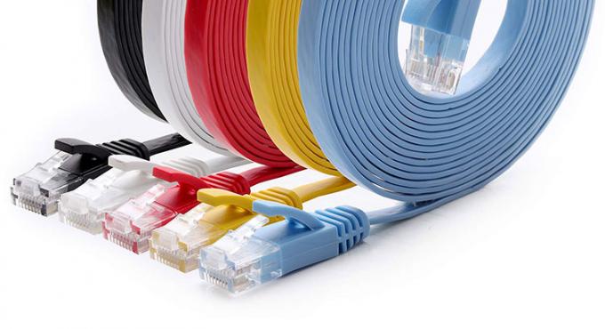 1M 3M 5M UTP FTP STP SFTP Shield Cat5 Cat5e Cat6 Ca6a Cat7 RJ45 Red plana Lan Ethernet Cable de parche para computadora 6