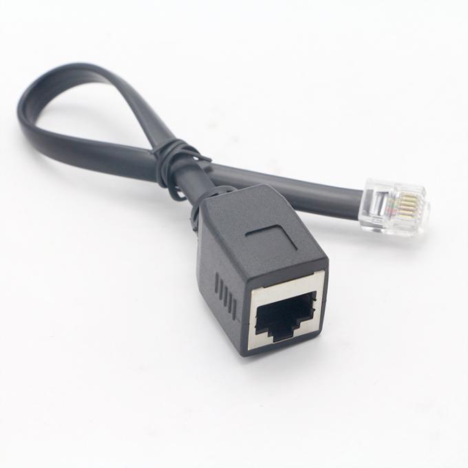 OEM Conector macho a hembra Cat5 Cat6 Cat7 8P8C Cable de extensión de parche de red Ethernet RJ45 4