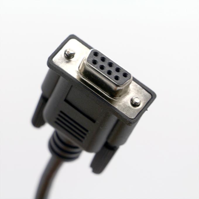 DB9 Femenino RS232 de serie a RJ45 Femenino de conexión por cable 2