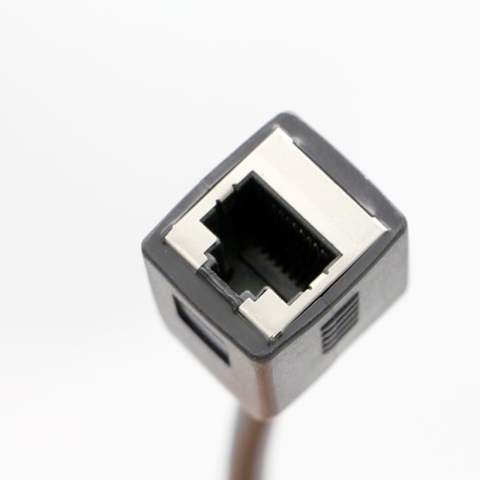 Cable de red Ethernet LAN de conexión femenina a femenina RJ45 8P8C 2