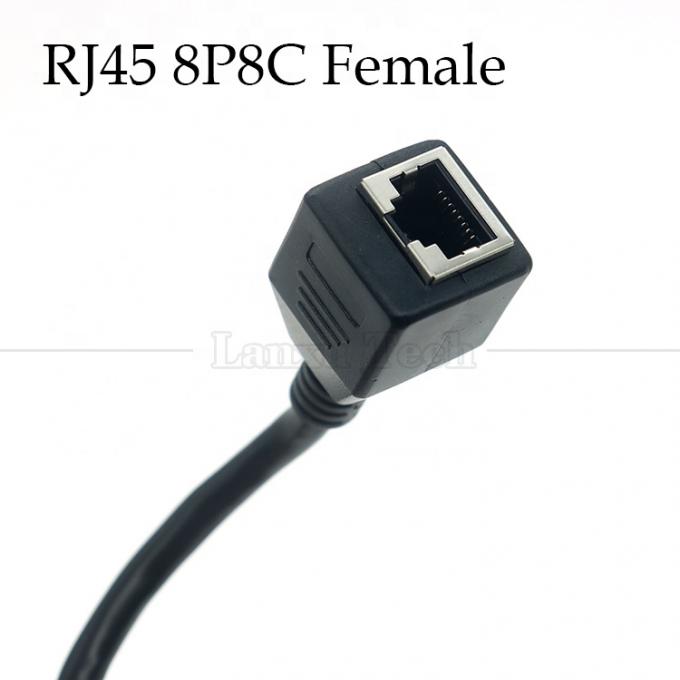 Ethernet de red de alta calidad Cta6 26AWG RJ45 8p8c Enchufe femenina para abrir cables desnudos enlatados 3