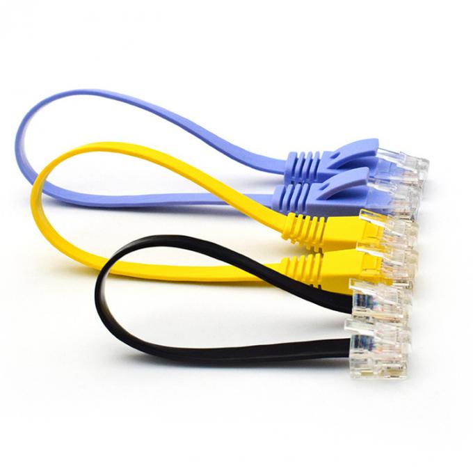 Escudo de personalización 1m 3m 5m 10m STP UTP Cooper puro Cat5 Cat5e Cat6 Cat7 Cat8 RJ45 Cordón de parche Lan Ethernet Cable de red 3