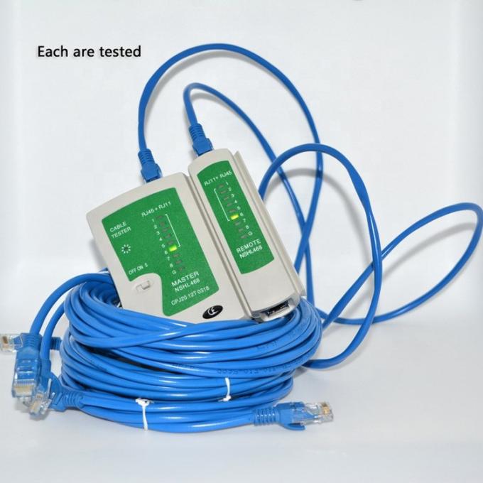 Personalización 1m 5m 10m 30m Cat5 Cat5e Cat6 Cat7 STP UTP RJ45 Cordón de parche Lan Ethernet Cable de red 4
