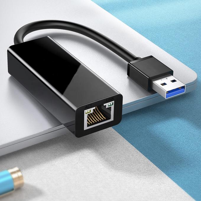 Plug and Play 10g SFP USB 3.0 a Rj45 Adaptador Tarjetas de interfaz de red LAN inalámbrica 1