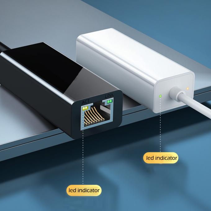 Plug and Play 10g SFP USB 3.0 a Rj45 Adaptador Tarjetas de interfaz de red LAN inalámbrica 5