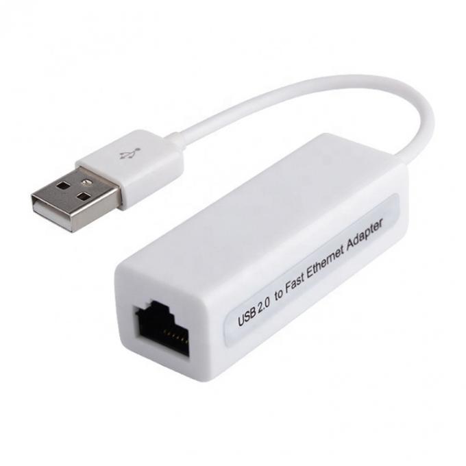 Plug and Play RTL8152B 100M Gigabit USB a RJ45 Ethernet Lan Adaptador de red para computadora portátil 5
