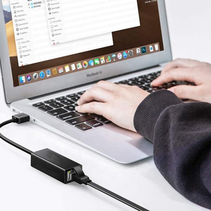 Plug and Play 1000Mbps USB 3.0 a Gigabit RJ45 Ethernet Adaptador de red LAN para computadora portátil 2