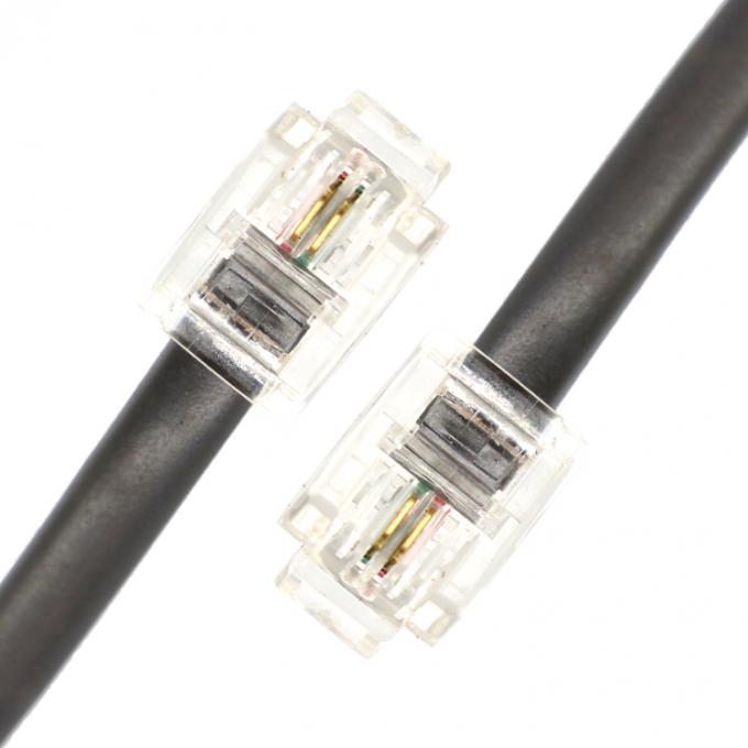 Cable telefónico RJ11 a RJ11 6P2C de intercomunicación ADSI 0