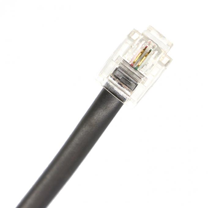 Cable telefónico RJ11 a RJ11 6P2C de intercomunicación ADSI 1
