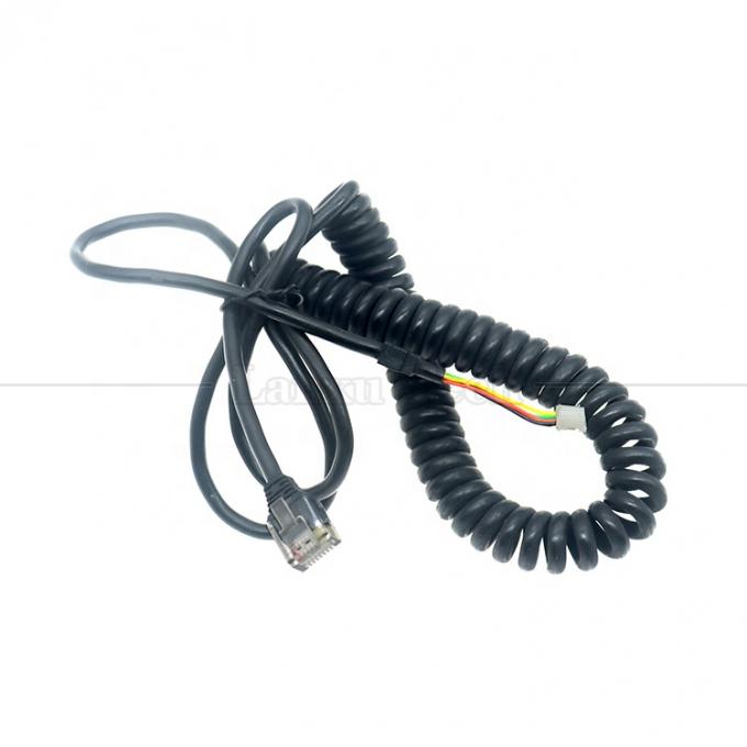 Red Ethernet personalizada RJ45 Hombre Hembra a JST Molex PH XH ZH SH 1.0 1.25 2.0 mm Cables de arnés de alambre de paso 4
