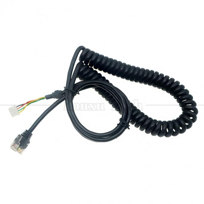 Red Ethernet personalizada RJ45 Hombre Hembra a JST Molex PH XH ZH SH 1.0 1.25 2.0 mm Cables de arnés de alambre de paso 2