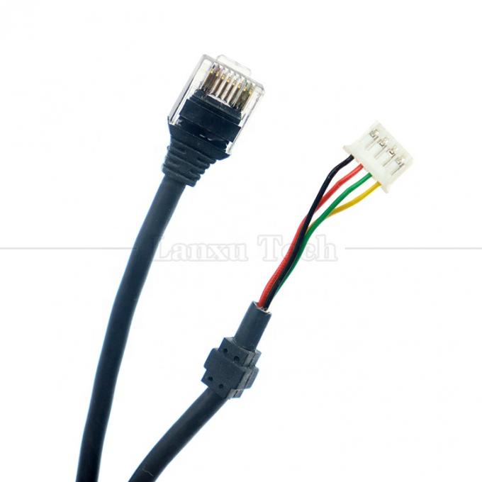 Red Ethernet personalizada RJ45 Hombre Hembra a JST Molex PH XH ZH SH 1.0 1.25 2.0 mm Cables de arnés de alambre de paso 1