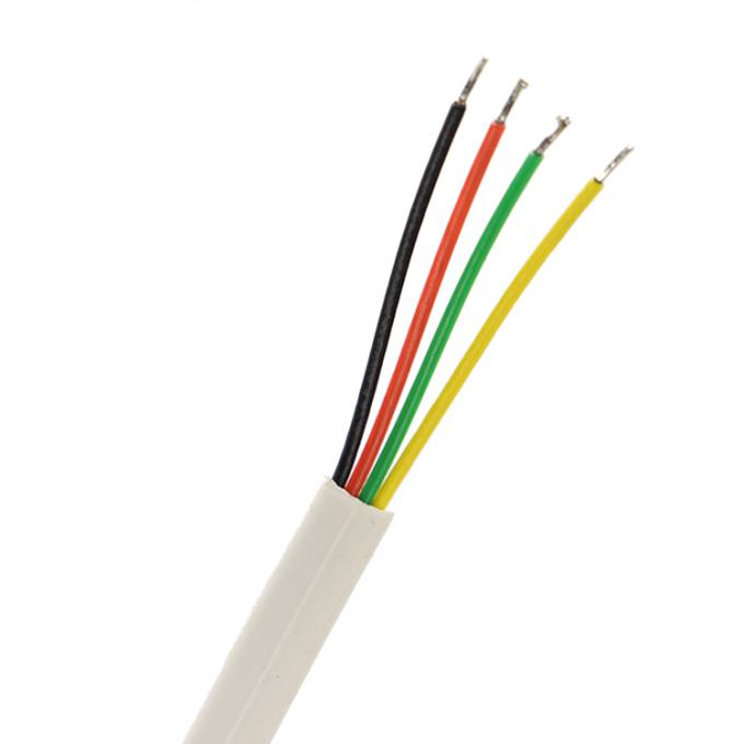 Personalizado 1m 2m 3m RJ9 RJ11 Hombre 4p4c para el cable de extremo abierto de alambre de lata despojado 2