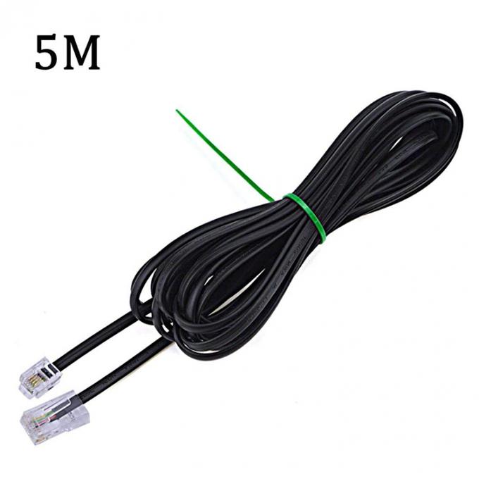 Cable telefónico de módem Wan RJ45 8P8C a DSL RJ11 6P4C 5