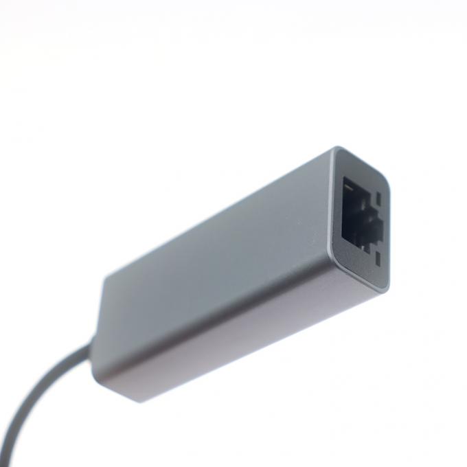 Super velocidad 1000Mbps Metal Shell USB 3.0 para el adaptador Ethernet Gigabit RJ45 1