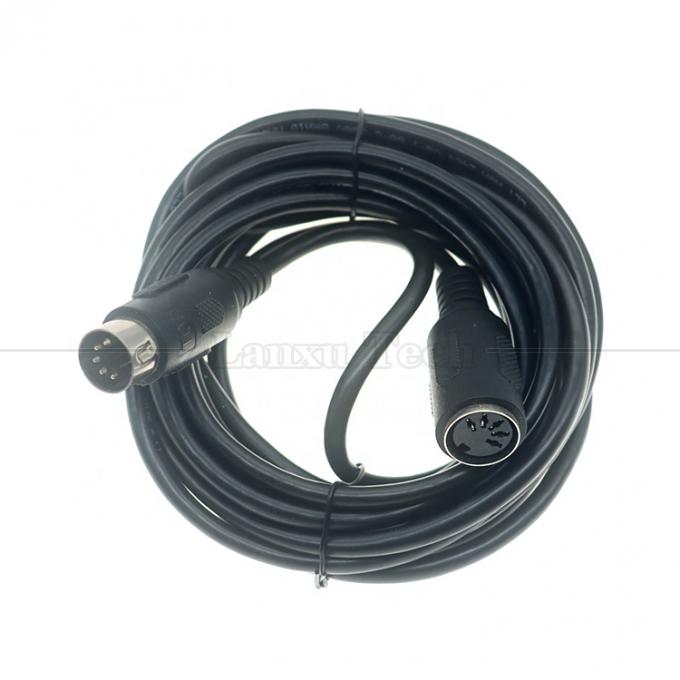 Personalización 1M 3M 5M Hombre a mujer MIDI 5 PIN DIN Cable de extensión 1