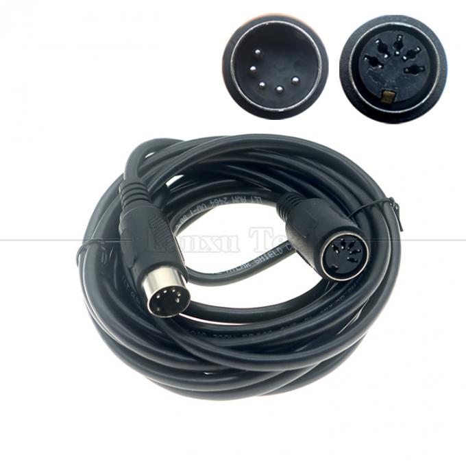 1M 2M 3M 5M Cables de extensión MIDI 5 PIN DIN de hombre a mujer 1