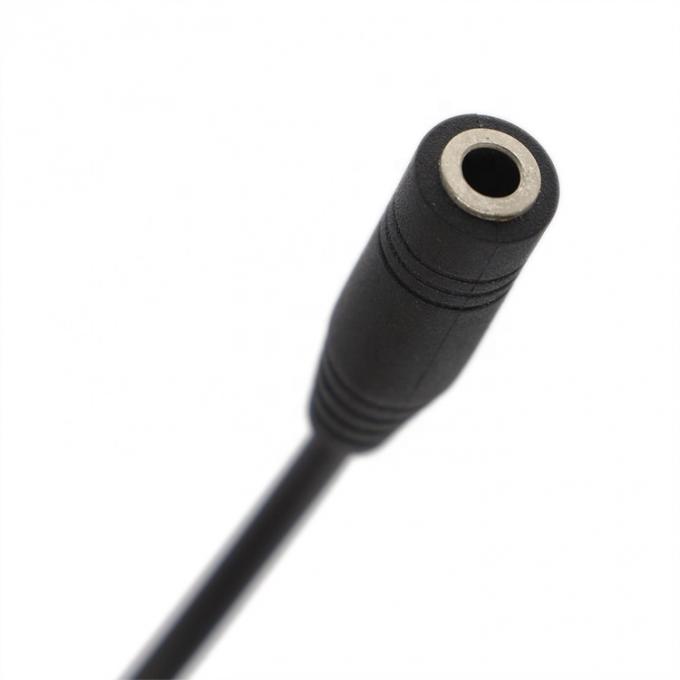 RJ9 RJ10 a Mujer 3.5 mm CTIA Plug Audio Jack Adaptador de auriculares Cable para teléfono de oficina 2