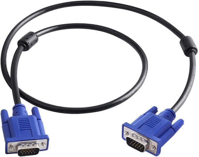OEM 1m 1.5m 3m 1080P Hombre a Hombre HD DB 15 PIN VGA a VGA Cable de monitor para PC computadora 3