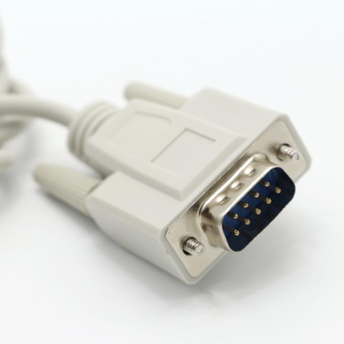 OEM Shield Hombre a Mujer DB9 RS232 9 Pin Directo a través del cable de datos serie de extensión 2