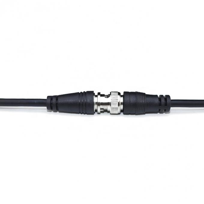Seguridad de la Asamblea de SDI Cámara de circuito cerrado coaxial de vídeo Jack de alimentación de macho a hembra Cable BNC 3