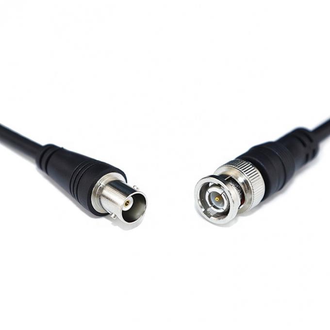 Seguridad de la Asamblea de SDI Cámara de circuito cerrado coaxial de vídeo Jack de alimentación de macho a hembra Cable BNC 2