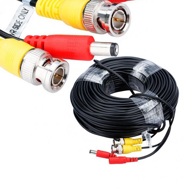 CUSTOM 5M 10M 20M Hombre Mujer Asamblea de seguridad RG59 Video BNC DC Power SDI Cable de cámara de CCTV 1