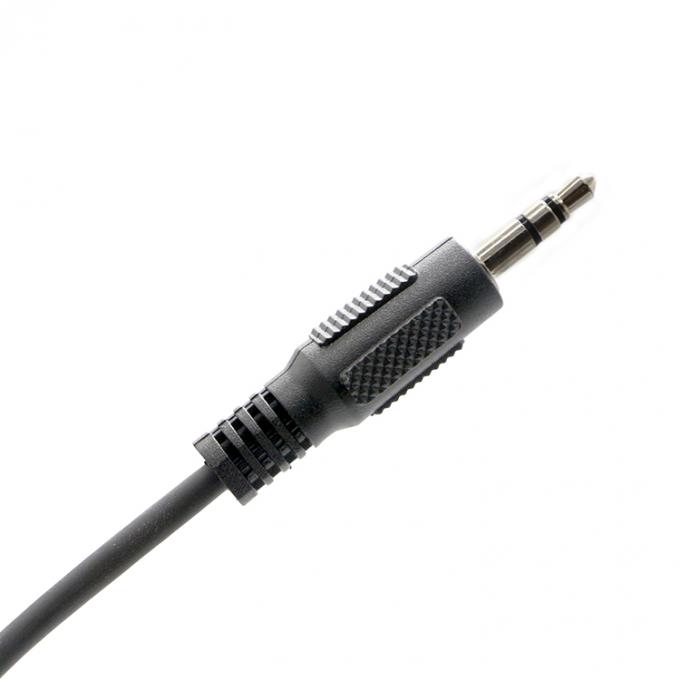 1M 2M 3M Y Splitter Hombre a Mujer 6.35mm 3.5mm TRS Micrófono Jack estéreo cable de audio 3