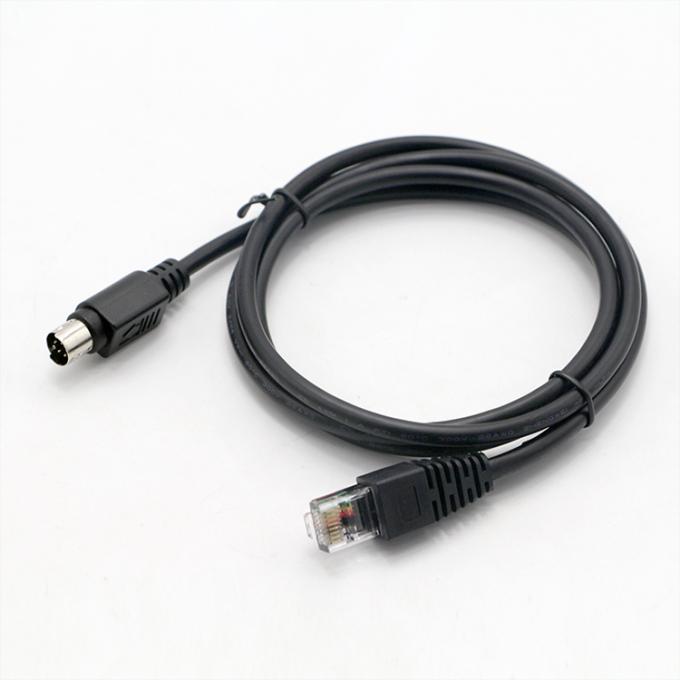 Cable de conector RJ45 de hombre a hombre a 8 pines 1