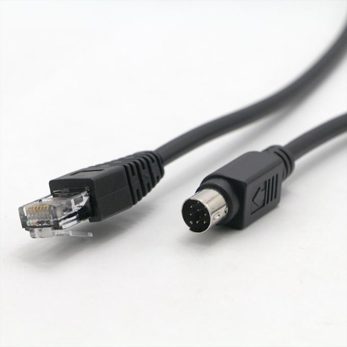 Cable de conector RJ45 de hombre a hombre a 8 pines 2