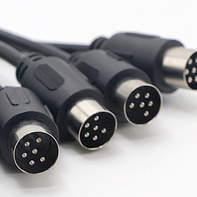 OEM Factory S Video Audio Shield Hombre a Hombre Mujer 3 4 5 6 7 8 9 10 13 PIN MIDI DIN Cable de extensión 4