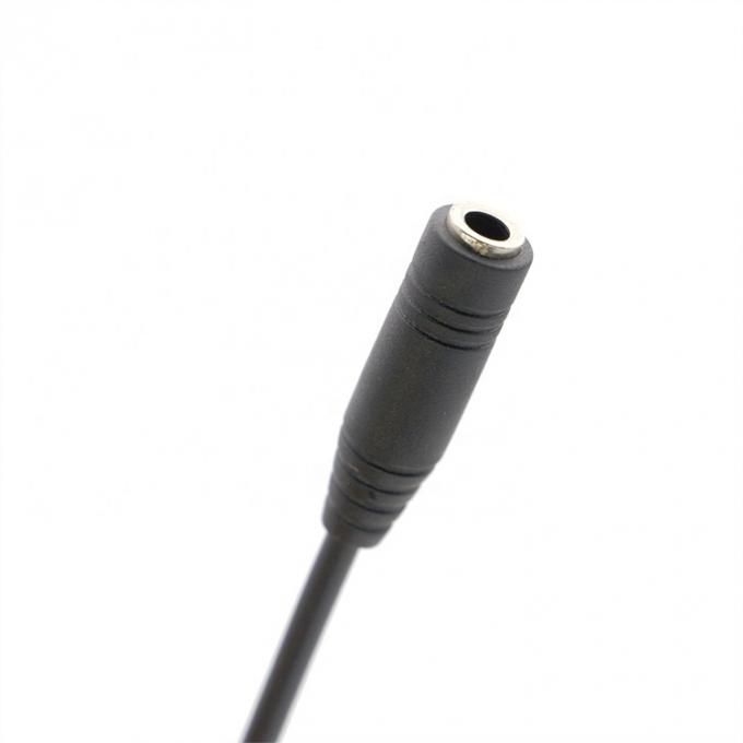 CUSTOM RJ9 RJ10 para mujer 3.5mm Audio Jack adaptador de auriculares cable para teléfono de oficina 4