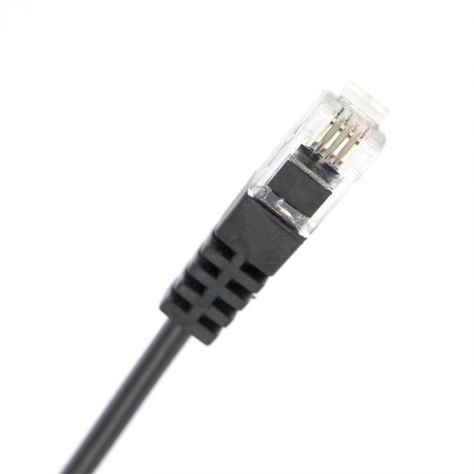 CUSTOM RJ9 RJ10 para mujer 3.5mm Audio Jack adaptador de auriculares cable para teléfono de oficina 5