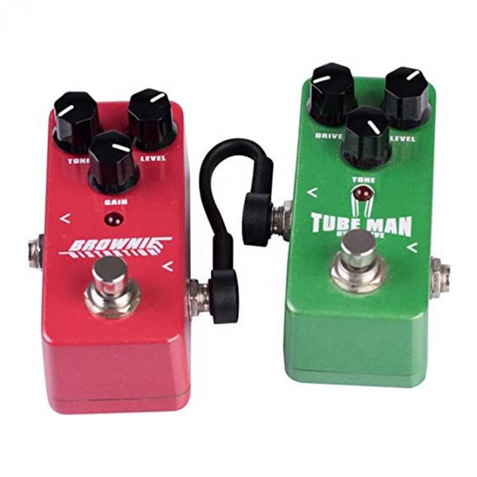 Corto de 90 grados ángulo personalizado 1/4 pulgada TS Jack Instrumentos eléctricos guitarra cable de parche 4