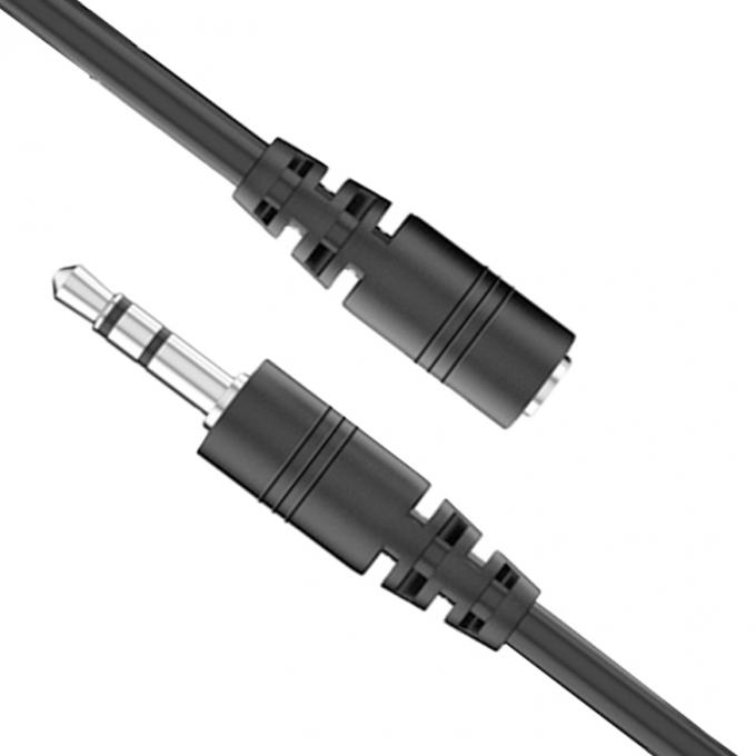 Cable de extensión de jack de audio de 3,5 mm de sexo masculino a femenino 3