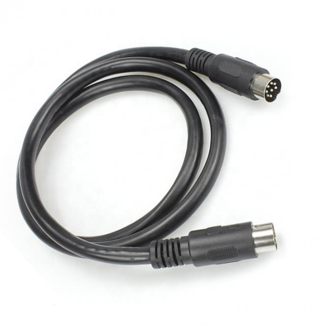 Cable de 8 pines grande de macho a macho completamente conectado y blindado 3