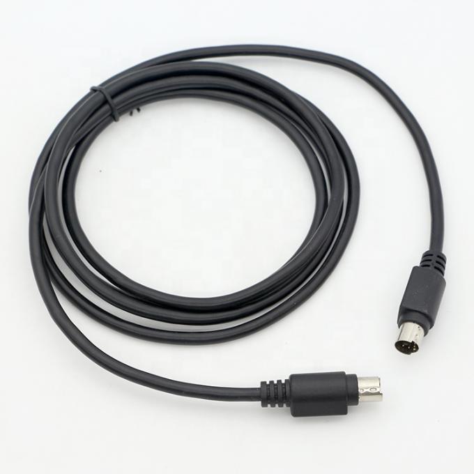 1M 3M de protección personalizada de hombre a hombre Mini DIN 6 pin cable 5