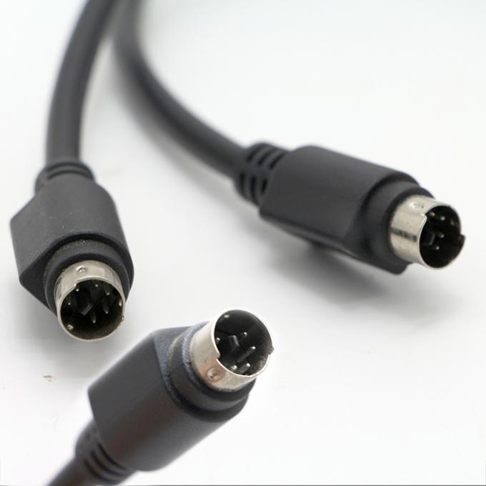 Cable de extensión MIDI de audio y video para teclado PS2 0