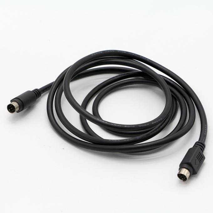 Cable de extensión MIDI de audio y video para teclado PS2 4